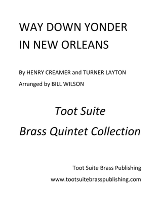 Book cover for Way Down Yonder in New Orleans