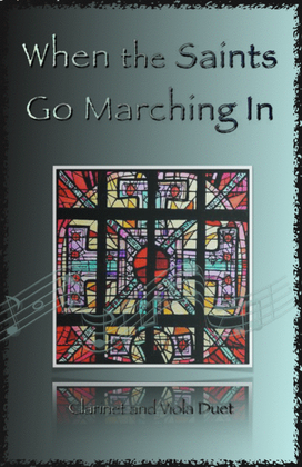 Book cover for When the Saints Go Marching In, Gospel Song for Clarinet and Viola Duet