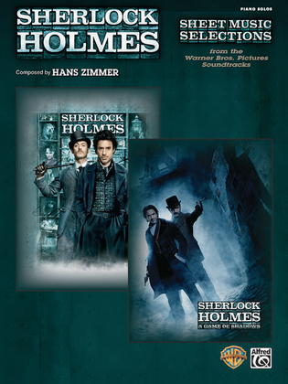 Book cover for Sherlock Holmes -- Sheet Music Selections from the Warner Bros. Pictures Soundtracks