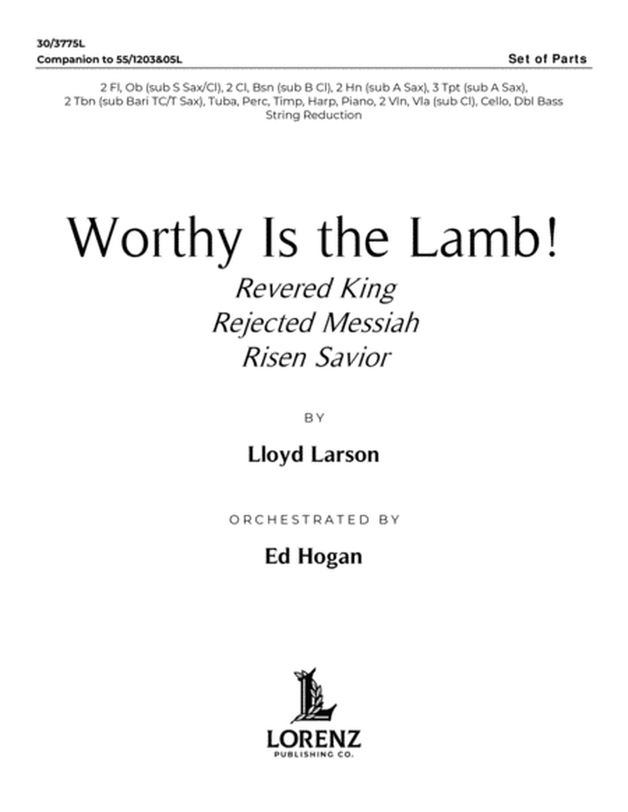 Worthy Is the Lamb! - Set of Parts (Digital Download)