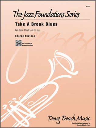 Book cover for Take A Break Blues (Full Score)