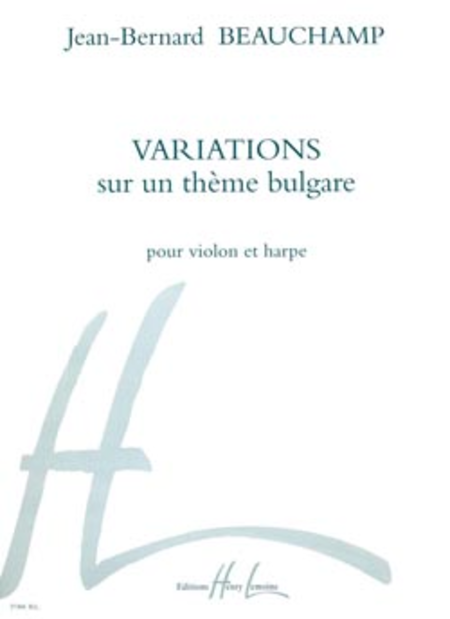 Variations Sur Un Theme Bulgare