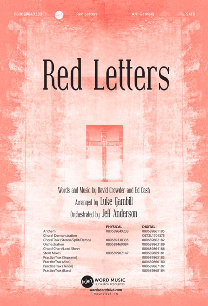 Red Letters - Anthem