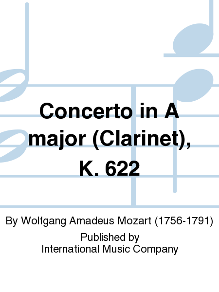 Concerto in A major (Clarinet), K. 622 (VIELAND)