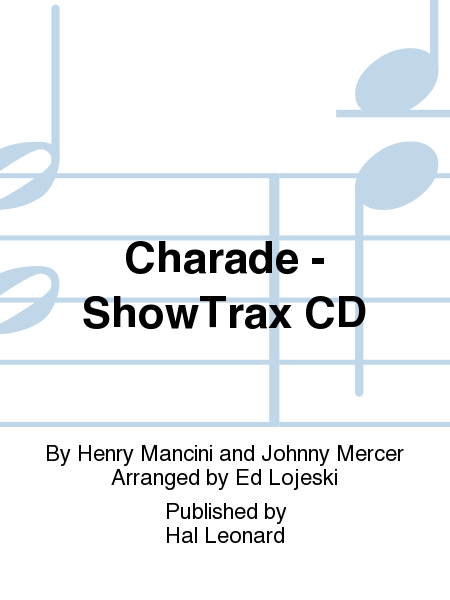 Charade - ShowTrax CD