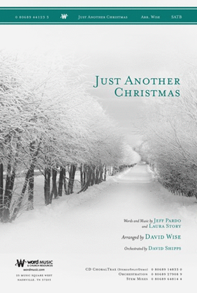 Book cover for Just Another Christmas - CD ChoralTrax