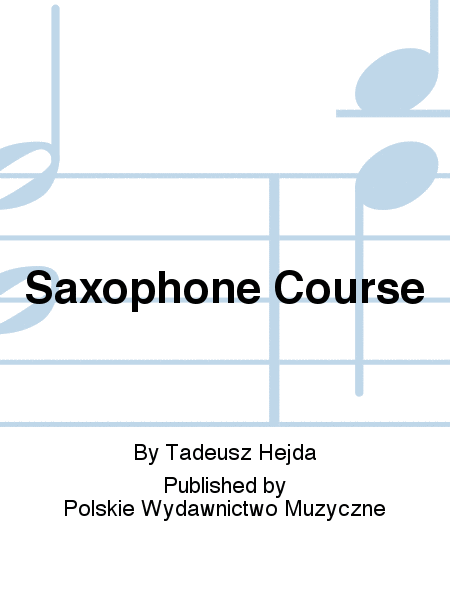 Saxophone Course