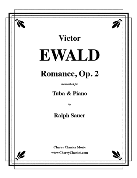 Romance, Op. 2 for Tuba & Piano