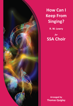 Book cover for How Can I Keep From Singing?