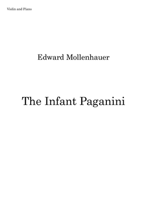 Book cover for The Infant Paganini