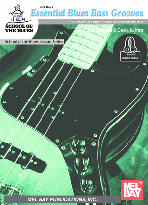 Book cover for Essential Blues Bass Grooves-An Essential Study of Blues Grooves for the Bass