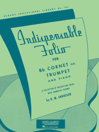 Book cover for Indispensable Folio - Trumpet/Cornet/Baritone T.C. and Piano