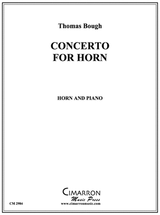 Book cover for Concerto for Horn