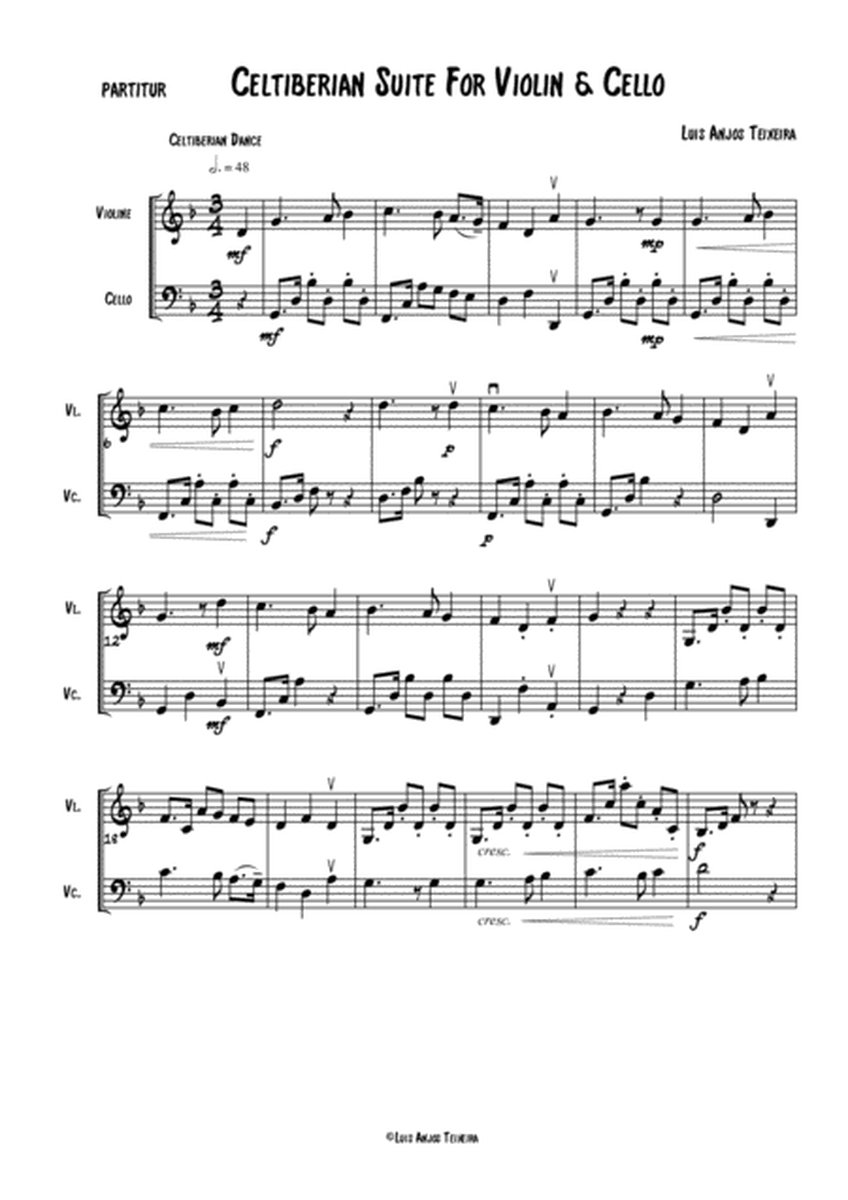 Celtiberian Suite For Violin And Cello image number null