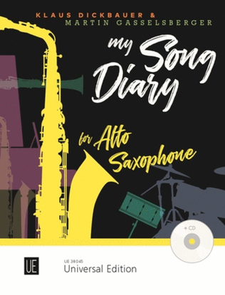 Book cover for My Song Diary for Alto Saxophone