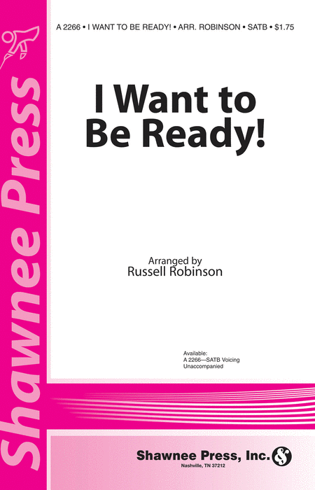 I Want To Be Ready