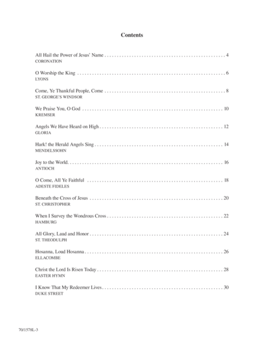 Enhancements for Congregational Singing - Keyboard Book