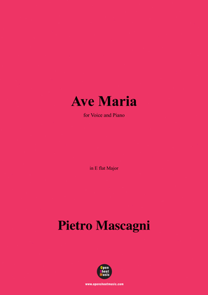 P. Mascagni-Ave Maria,in E flat Major