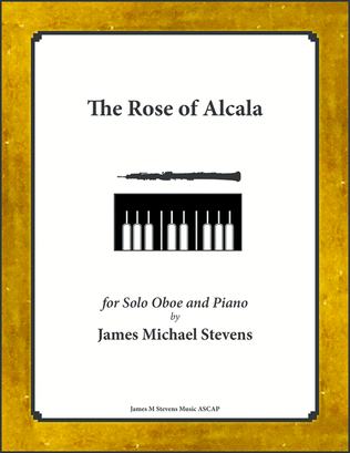 Book cover for The Rose of Alcala - Oboe & Piano