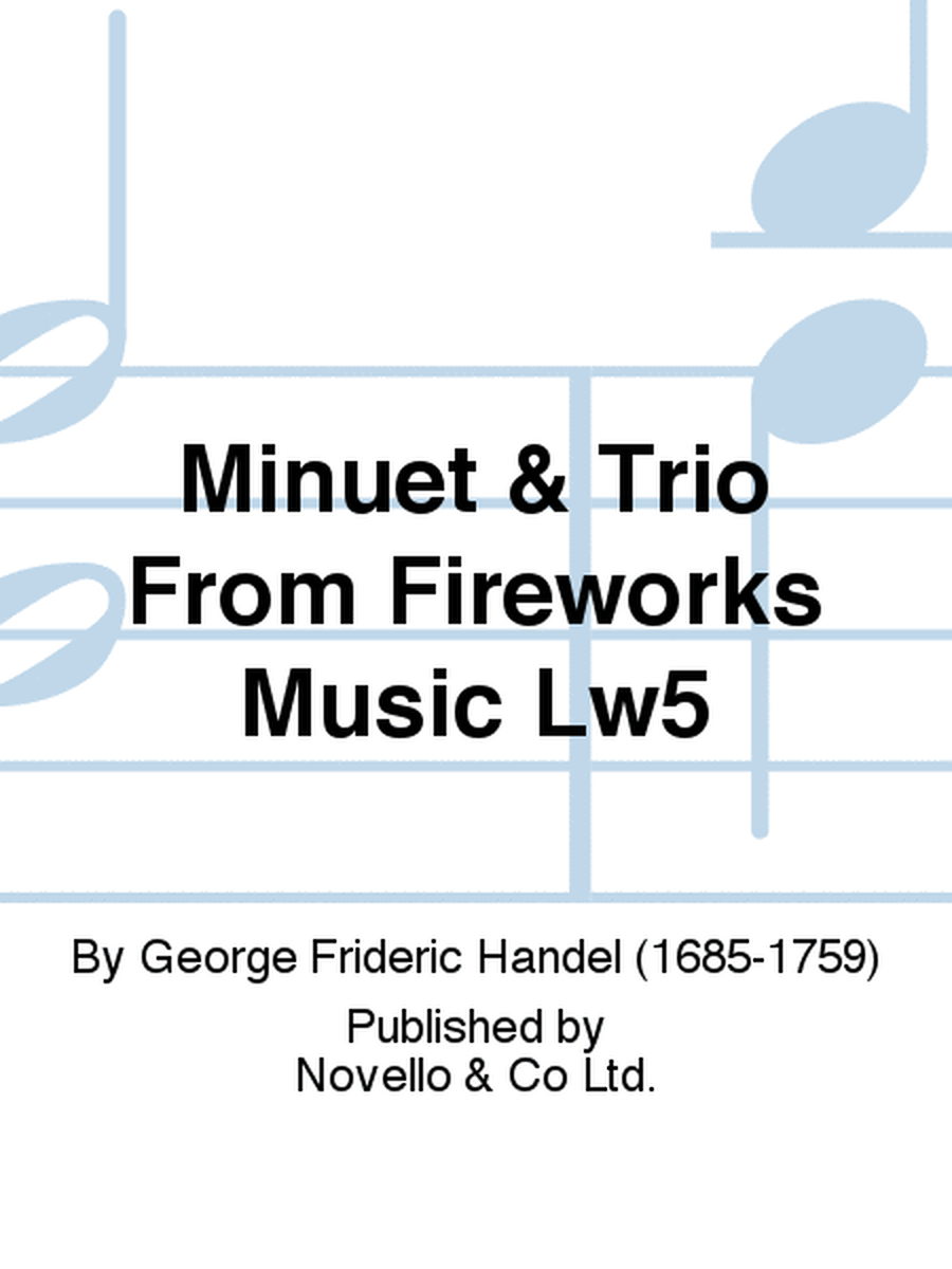 Minuet & Trio From Fireworks Music Lw5 Euph/Tbn 2