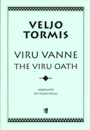 Book cover for Viru Vanne / The Viru Oath