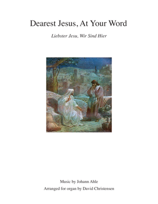 Book cover for Dearest Jesus, At Your Word