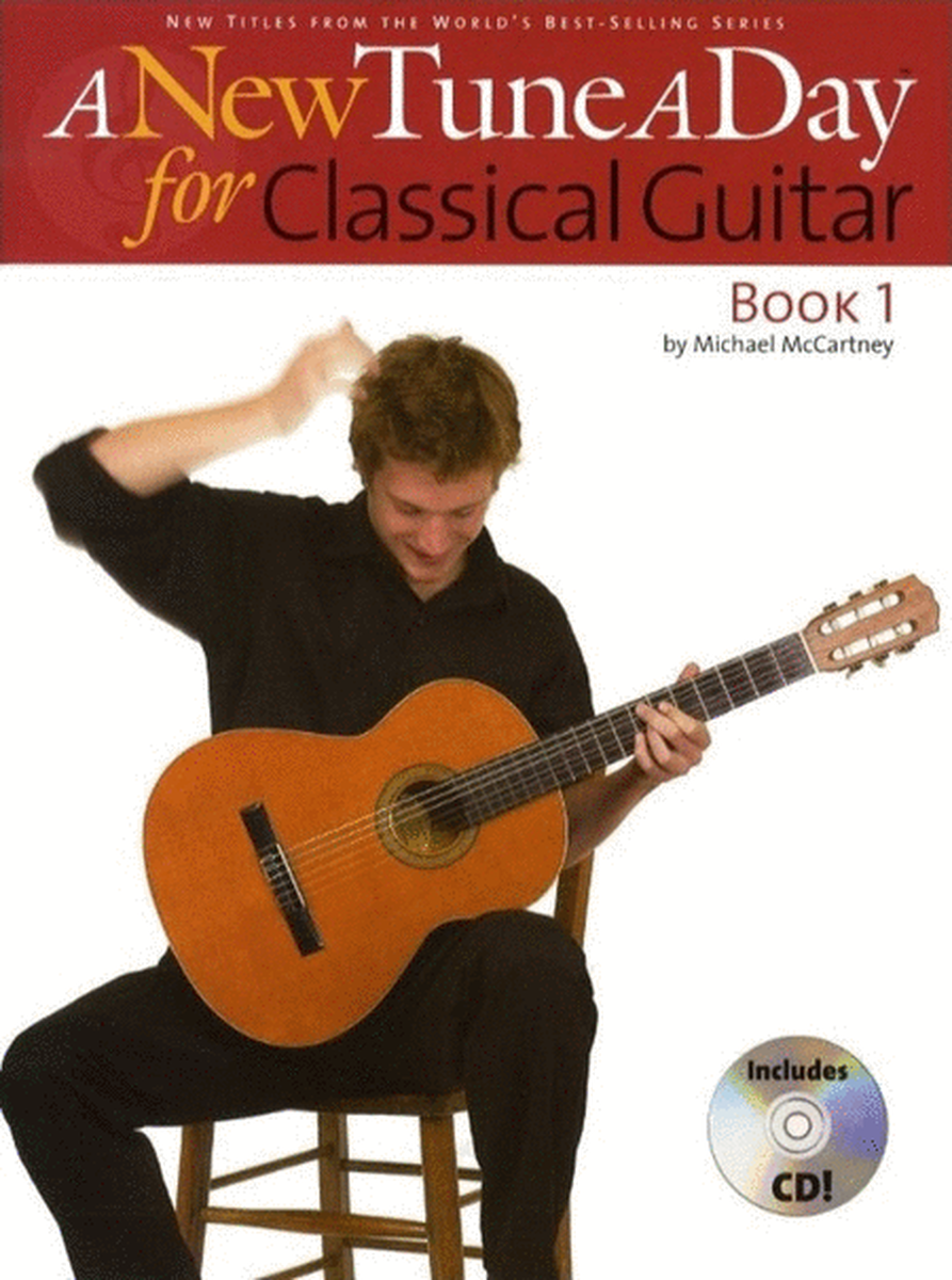 A New Tune A Day Classical Guitar Book 1 Book/CD