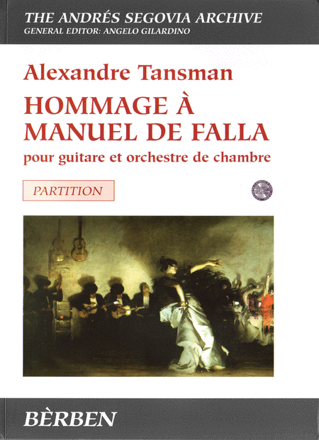 Alexandre Tansman : Hommage A Manuel De Falla