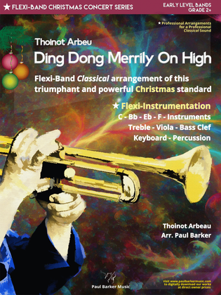 Book cover for Ding Dong Merrily On High (Flexible Instrumentation)