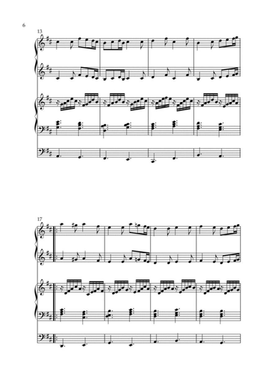 Variations on Ukrainian National Anthem, Op. 226 (Organ Duet) by Vidas Pinkevicius