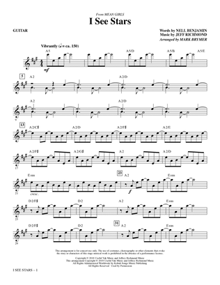 Book cover for I See Stars (from Mean Girls: The Broadway Musical) (arr. Mark Brymer) - Guitar