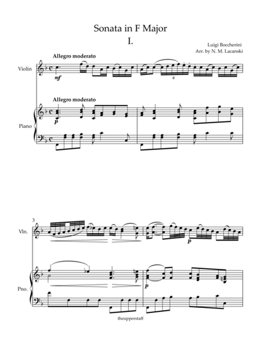 Sonata in F Major image number null