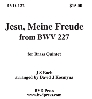 Book cover for Jesu, Meine Freude