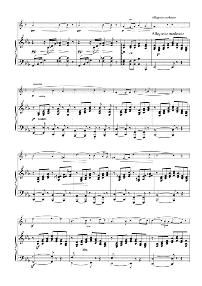Intermezzo from "L'Arlesienne" for Trumpet and Piano image number null