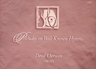 Book cover for Postludes on Well-Known Hymns
