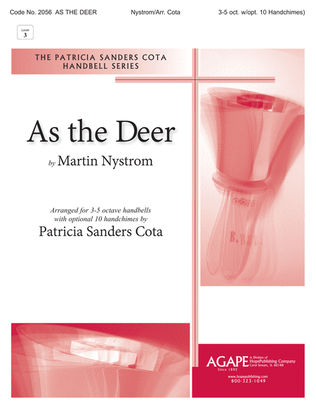 Book cover for As the Deer