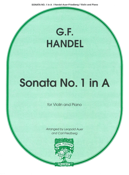 George Frideric Handel : Sonata #1