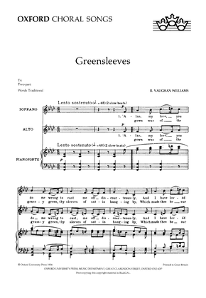 Book cover for Greensleeves