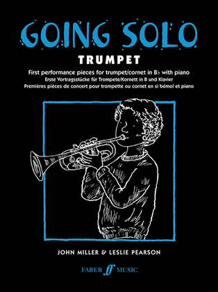 Book cover for Going Solo -- Trumpet