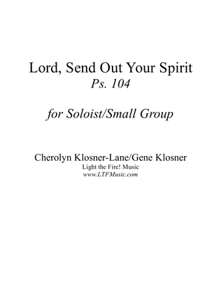 Book cover for Lord, Send Out Your Spirit (Ps. 104) [Soloist/Small Group]