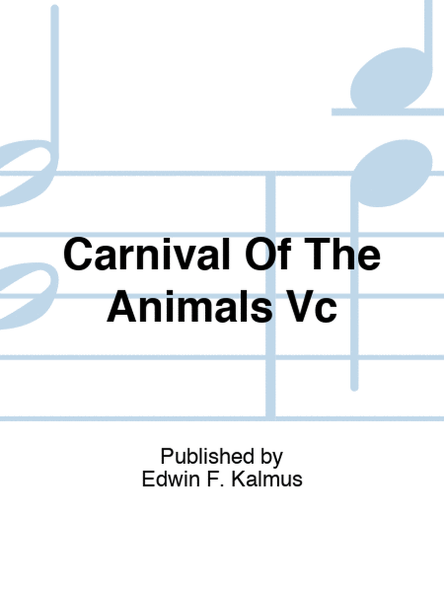 Carnival Of The Animals Vc