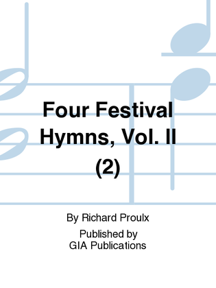 Book cover for Four Festival Hymns - Volume 2