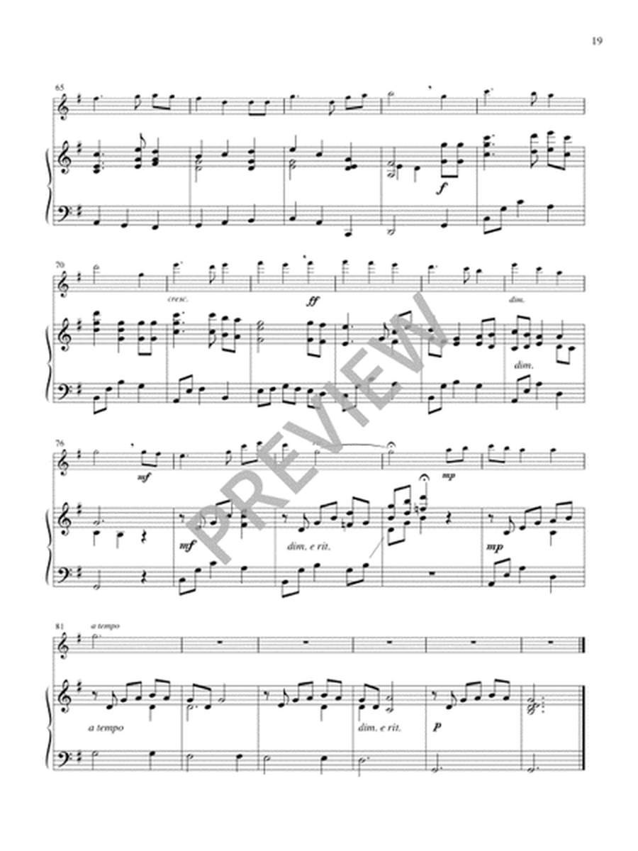 Six Contemporary Hymn Settings for Flute and Piano