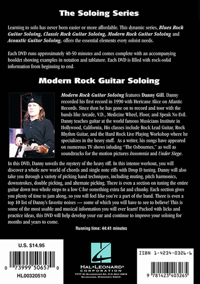 Modern Rock Guitar Soloing