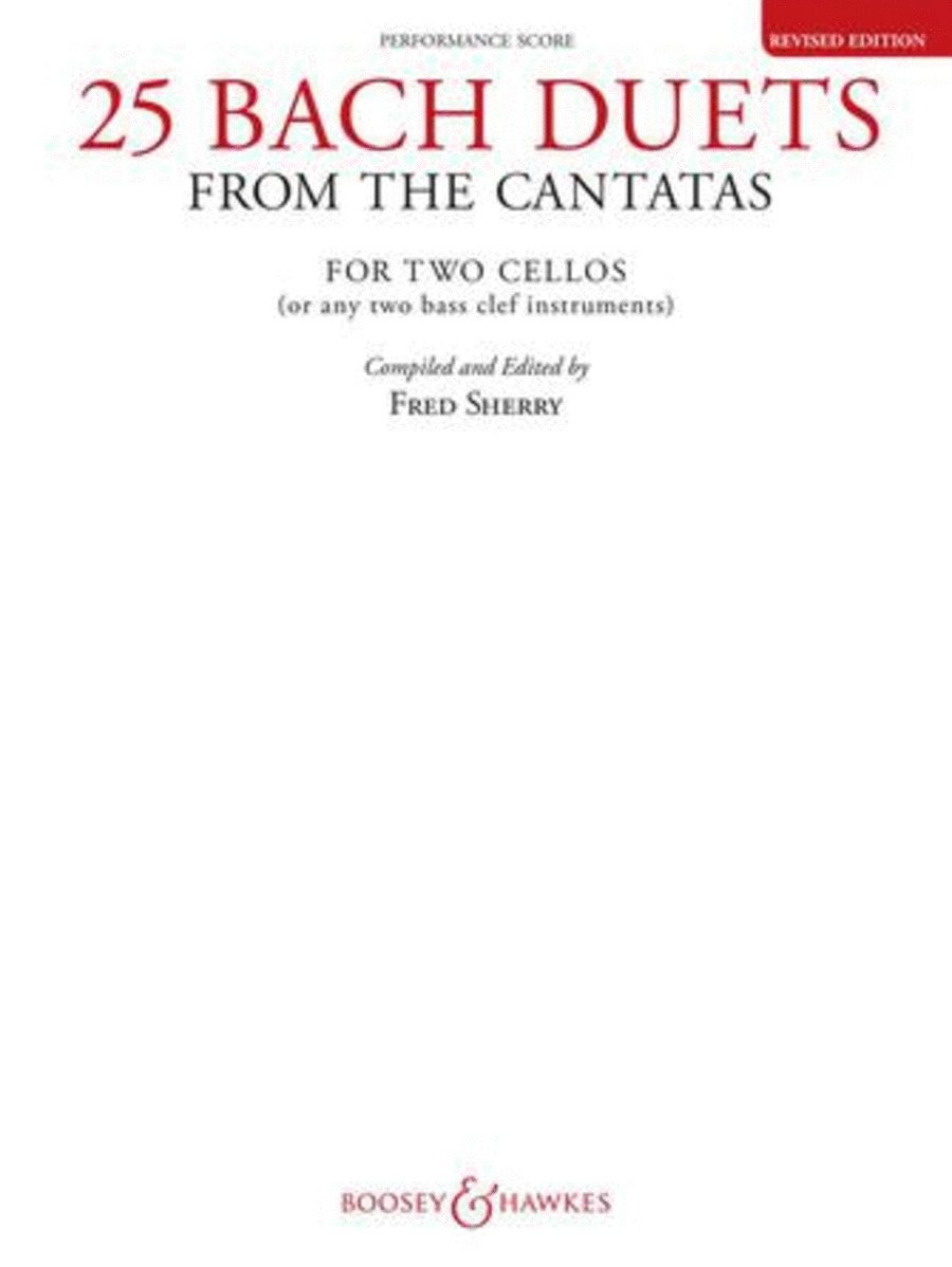 25 Bach Duets from the Cantatas