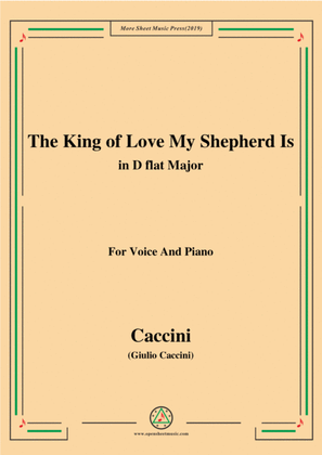 Book cover for Shelley-The King of Love My Shepherd Is(Anthem Hymn),in D flat Major,for Chours&Pno