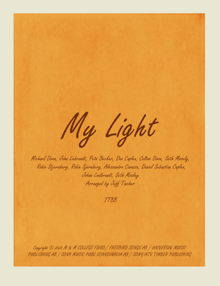 Book cover for My Light