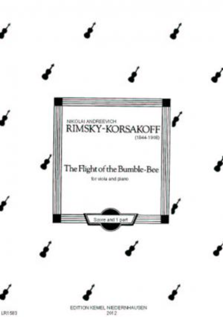 The flight of the bumble-bee : from the opera Tsar Saltan : for viola and piano
