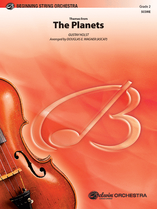 Book cover for Themes from The Planets (score only)
