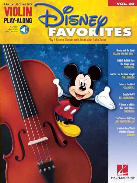 Disney Favorites (Violin Play-Along Volume 29)